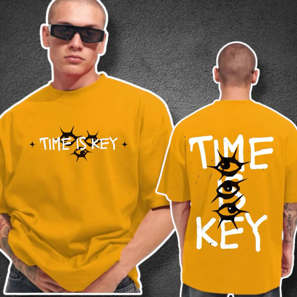 Mustard “Time” Oversized Ter